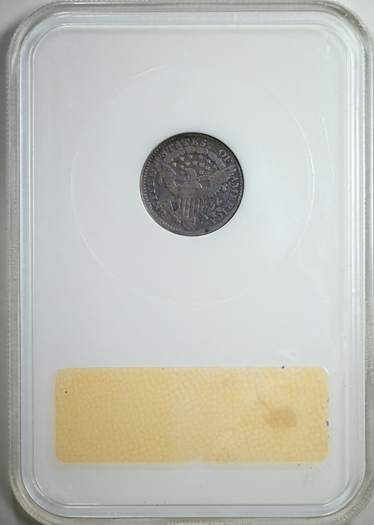 1800 Draped Bust Half Dime H10C NGC Fatty VF30 CAC - TONED!