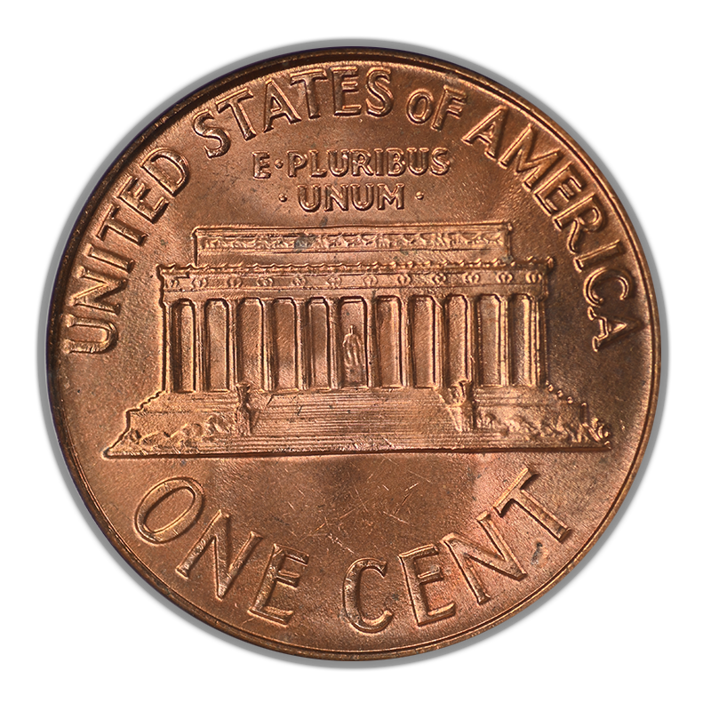 1962 Doubled Die Obverse Lincoln Memorial Cent 1C ANACS Soapbox MS64RD CDDO-001