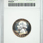 1956 Proof Washington Quarter 25C ANACS Soapbox PF68 CAMEO - TONED!