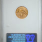 1925-D Indian Head Gold Quarter Eagle $2.50 NGC Fatty MS62 CAC Reverse Slab