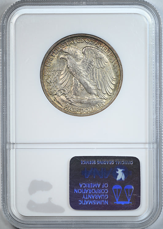 1943-S Walking Liberty Half Dollar 50C NGC MS63 CAC