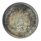 1910-M Mexico 10C Centavos ANACS Soapbox MS65 - TONED!