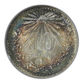 1910-M Mexico 10C Centavos ANACS Soapbox MS65 - TONED!
