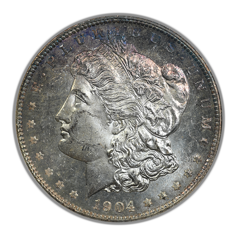 1904-O Morgan Dollar $1 NGC Fatty MS64PL - Prooflike - TONED!