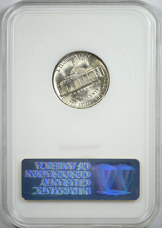 1943-P Jefferson War Nickel 5C NGC Fatty MS67