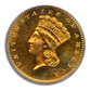 1886 Proof Type 3 Indian Princess Head Gold Dollar G$1 PCGS PR65