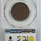 1849 Braided Hair Liberty Head Large Cent 1C PCGS XF45 CAC - Newcomb 24 Reverse Slab