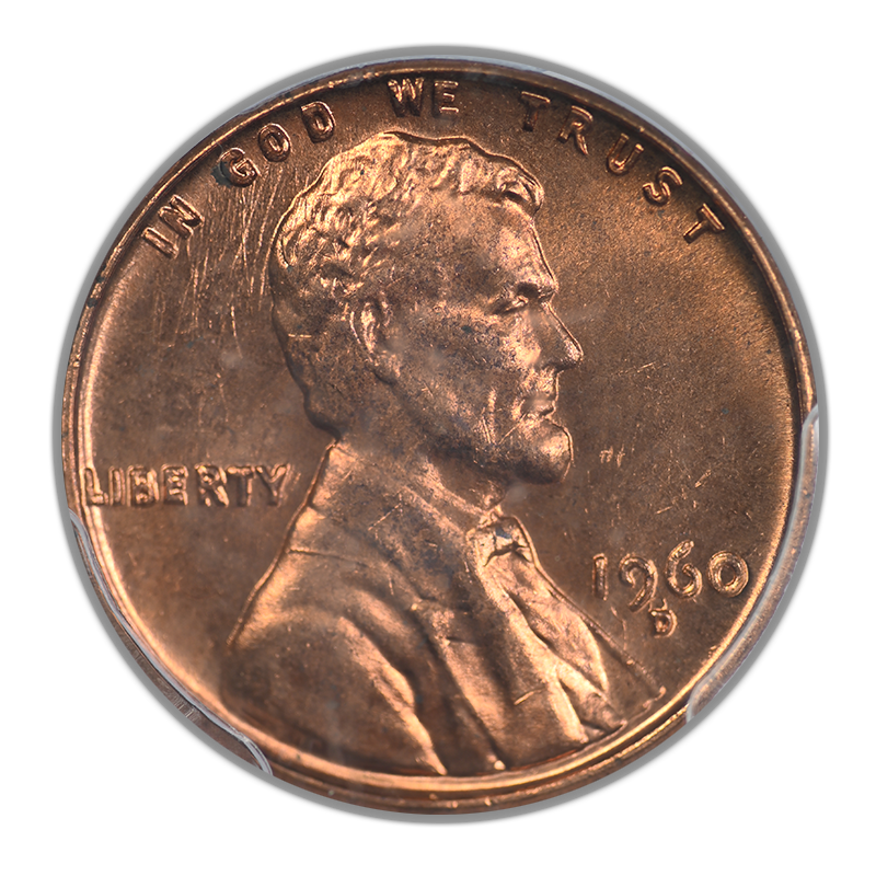 1960-D/D Double Die Obverse Lincoln Memorial Cent 1C PCGS MS65RD DDO FS-101 Sm/Lg Date (FS-025.5)