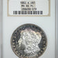 1882-S Morgan Dollar $1 NGC Fatty MS64PL - Prooflike - TONED! Obverse Slab