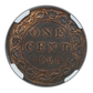 1908 Canada 1C Cent NGC MS63BN