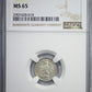 1892/82 SO Chile 1/2D Decimo NGC MS65