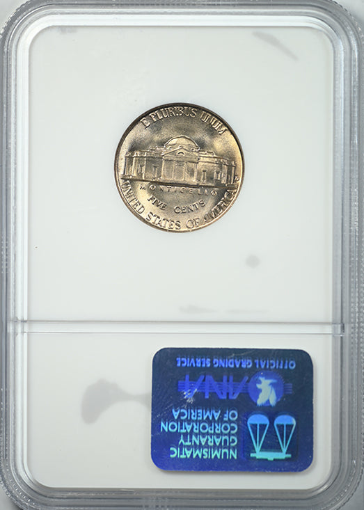 1938-D Jefferson Nickel 5C NGC MS67