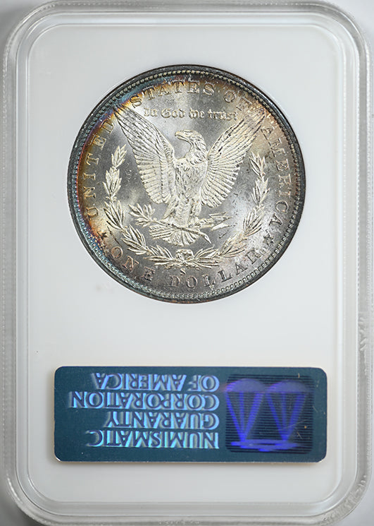 1880-S Morgan Dollar $1 NGC Fatty MS63 - TONED!