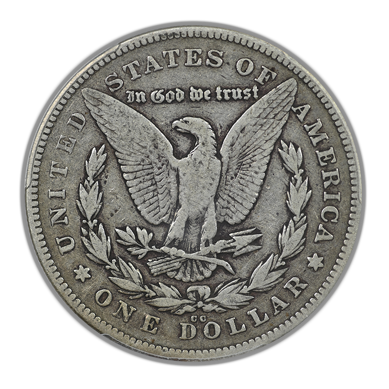 1878-CC Morgan Dollar $1 PCGS F12