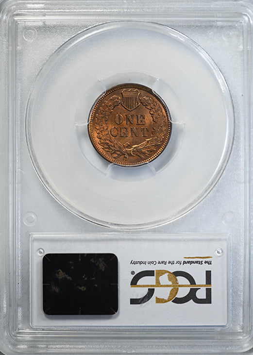 1901 Indian Head Cent 1C PCGS MS64RB Reverse Slab