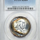 1963 Franklin Half Dollar 50C PCGS MS64 - TONED!