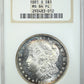 1881-S Morgan Dollar $1 NGC Fatty MS64PL - Prooflike Obverse Slab