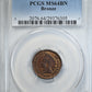 1864 Bronze Indian Head Cent 1C PCGS MS64BN Obverse Slab