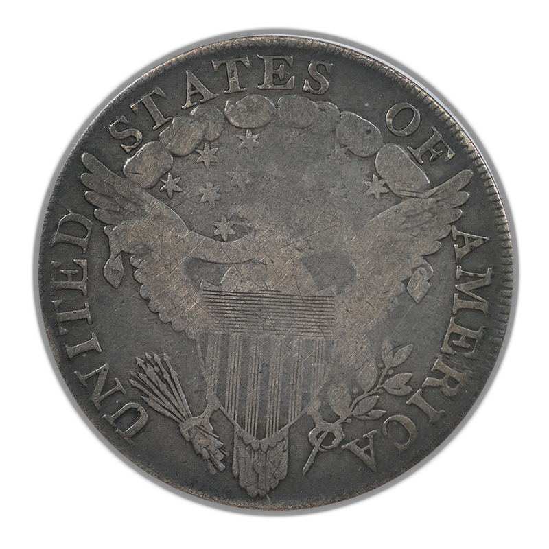 1799/8 Draped Bust Dollar $1 ANACS VG8 B-2