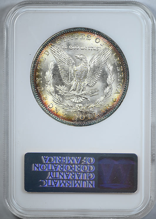 1902-O Morgan Dollar $1 NGC Fatty MS64 CAC - TONED!