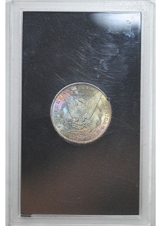 1884-CC Morgan Dollar $1 GSA Hoard Uncirculated - REVERSE TONED!