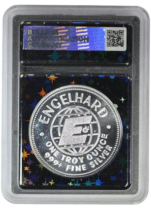 2025 Engelhard Prospector Type 1 1oz Silver Round BAC 9.4