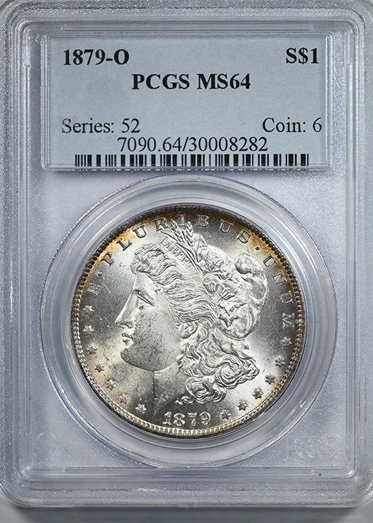 1879-O Morgan Dollar $1 PCGS MS64