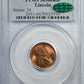 1909 Lincoln Wheat Cent 1C PCGS MS66RD CAC Obverse Slab