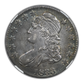1833 Capped Bust Half Dollar 50C NGC AU55 - TONED!