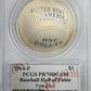 2014-P Baseball Hall of Fame Commemorative Silver Dollar $1 PCGS PR70DCAM Deep Cameo