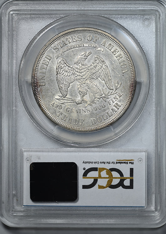 1874 Trade Dollar T$1 PCGS AU55