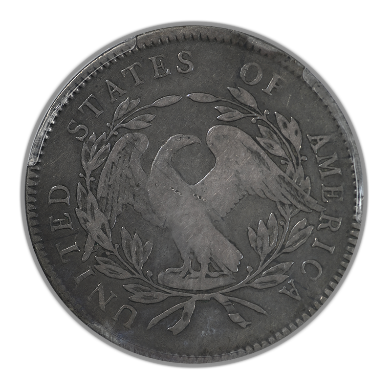 1795 Flowing Hair Dollar $1 PCGS F12 - 3 Leaves