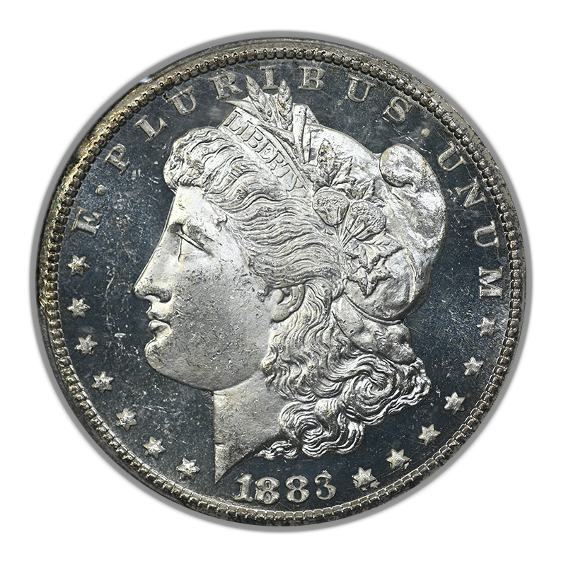 1883-CC Morgan Dollar $1 PCGS MS64DMPL - Deep Mirror Prooflike