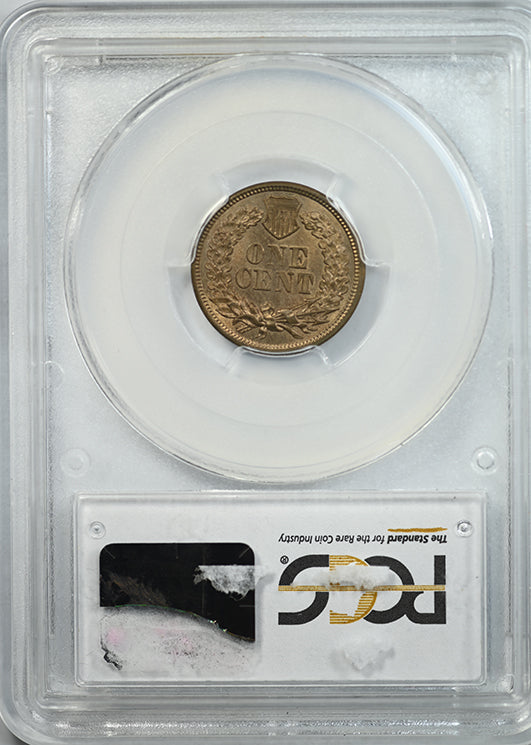 1862 Indian Head Cent 1C PCGS MS65 Reverse Slab
