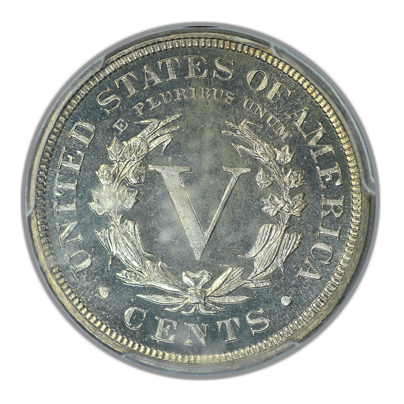 1892 Proof Liberty V-Nickel 5C PCGS PR66CAM Cameo CAC