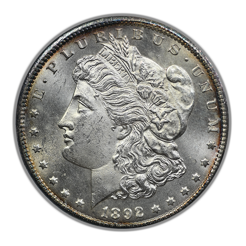 1892-CC Morgan Dollar $1 NGC Fatty MS63