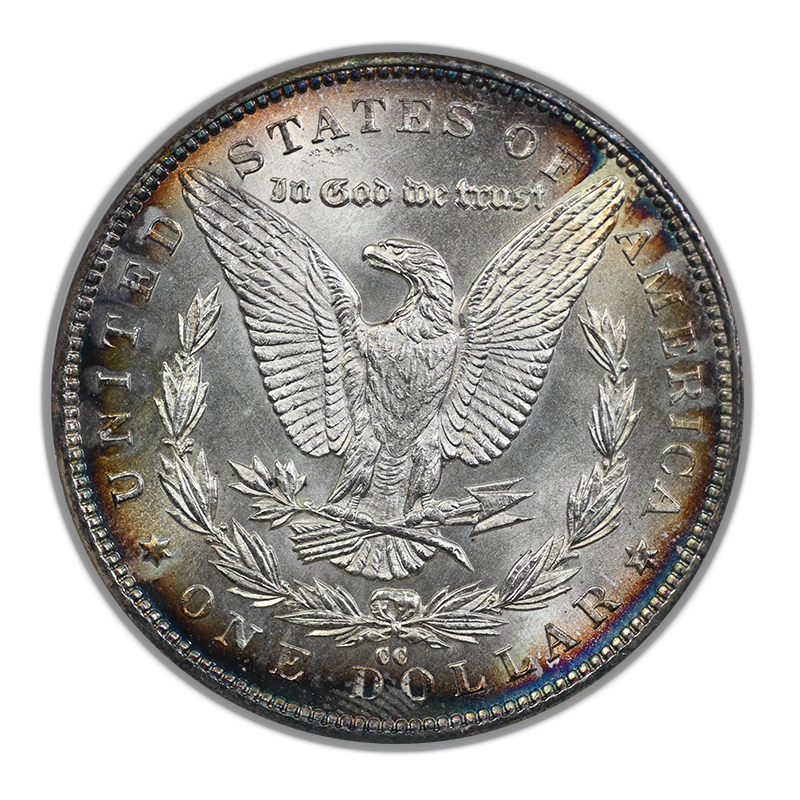 1892-CC Morgan Dollar $1 NGC Fatty MS63