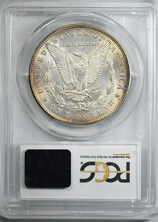 1892 Morgan Dollar $1 PCGS AU58+