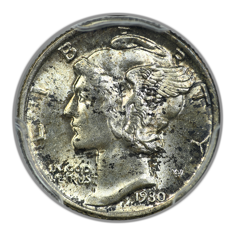 1930-S Mercury Dime 10C PCGS MS63