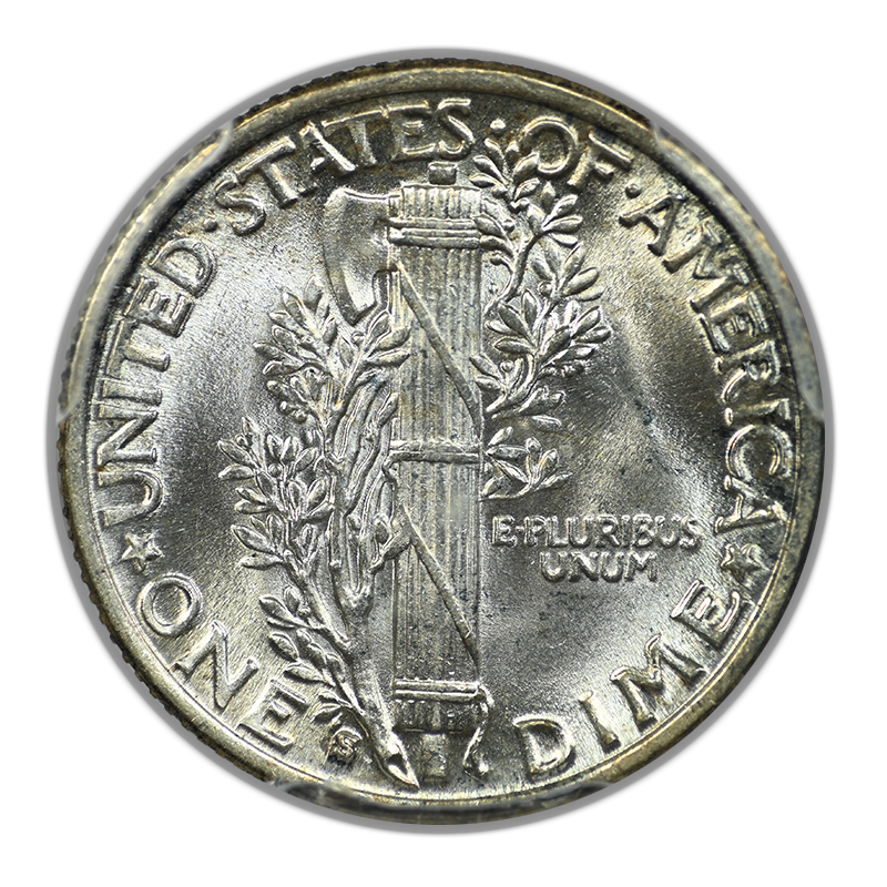1930-S Mercury Dime 10C PCGS MS63