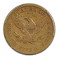 1866-S Liberty Head Gold Half Eagle $5 PCGS F12 CAC - Motto