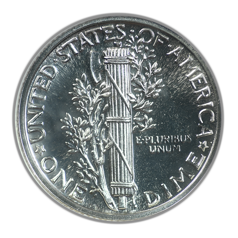 1941 Proof Mercury Dime 10C NGC PF65