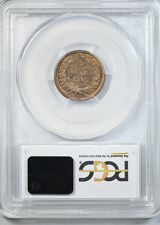 1863 Indian Head Cent 1C PCGS AU58
