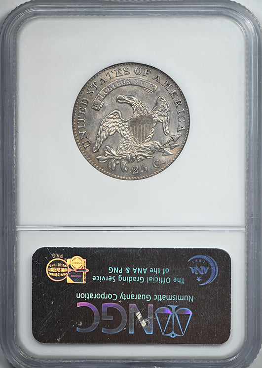 1821 Capped Bust Quarter 25C NGC MS62