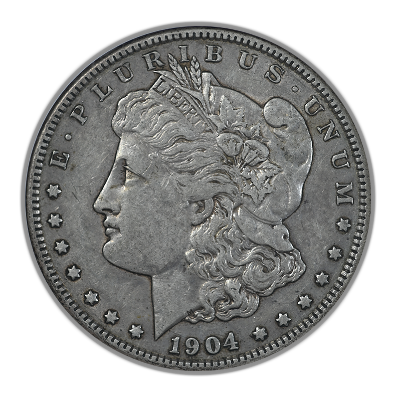 1904-S Morgan Dollar $1 NGC XF45 CAC