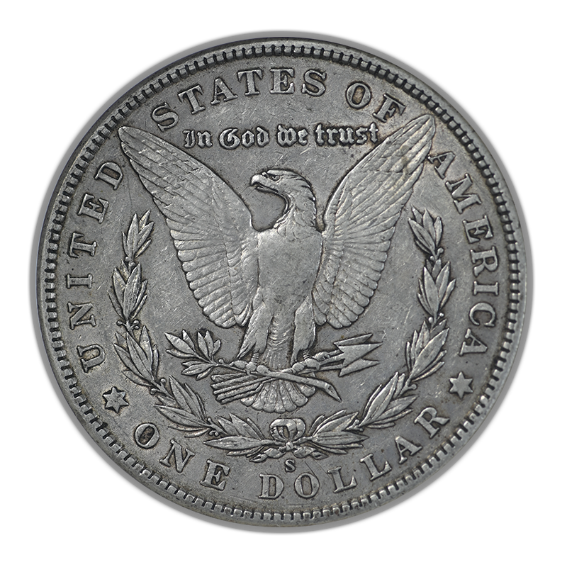 1904-S Morgan Dollar $1 NGC XF45 CAC