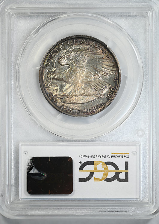 1921 Alabama 2x2 Classic Commemorative Half Dollar 50C PCGS MS63 CAC