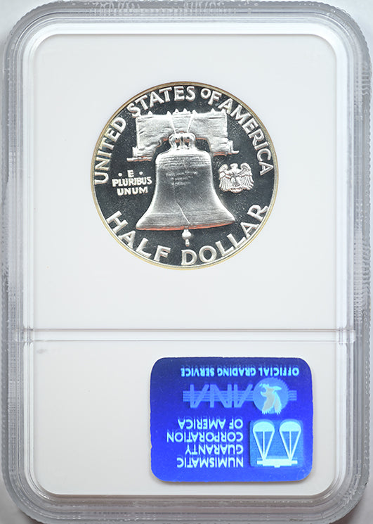 1956 Proof Franklin Half Dollar 50C NGC PF68CAM Cameo W