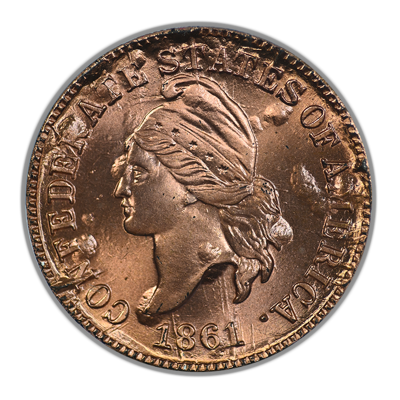 (1961) CSA-Bashlow Restrike Copper 1C PCGS MS66RD