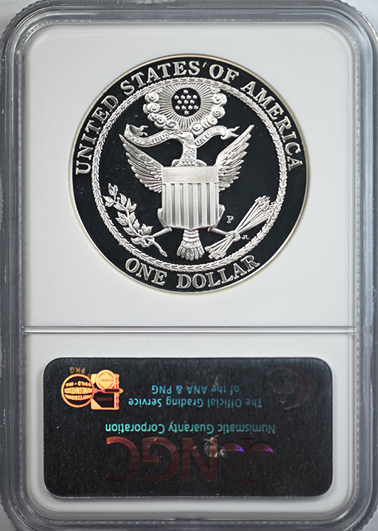 2008-P Proof Bald Eagle Commemorative Silver Dollar $1 NGC PF70 Ultra Cameo